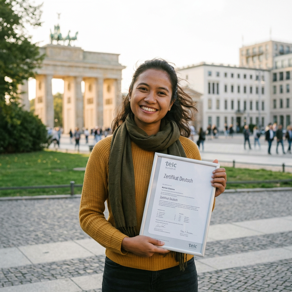 Cara Mandiri Au Pair ke Jerman dan belajar Bahasa Jerman A1